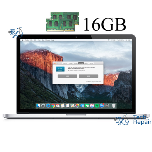 16gb ram macbook pro upgrade